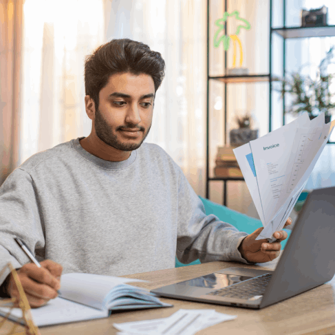 Client utilizing fast delivery of a Bank Statement translation in Massachusetts for urgent immigration needs.