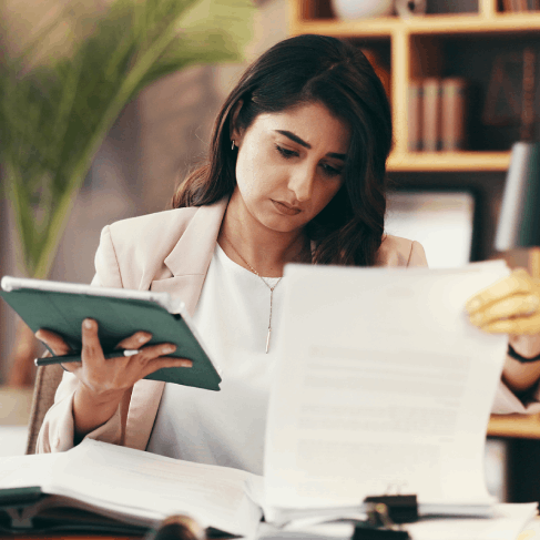 A translator checks ISO-style terminology lists with Vietnamese Translation Services in Massachusetts for technical.